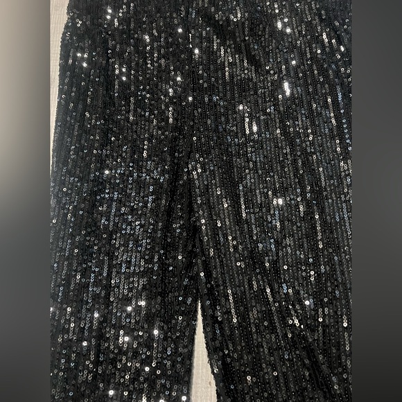 Two Piece Pant Set with Sheer Bodysuit - Picture 10 of 14